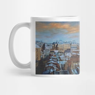 Rooftops of Paris. Mug